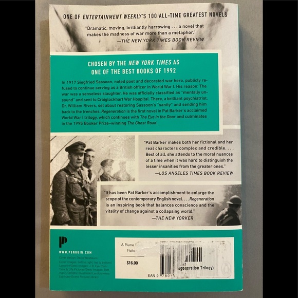 📖💚Regeneration by Pat Barker - Picture 2 of 3